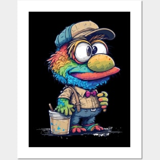 Colorful Muppet Posters and Art